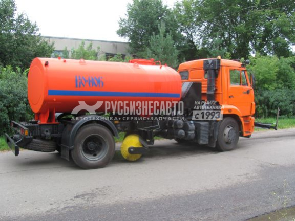 Купить КО-806-01 на шасси КАМАЗ-43253-3010-69 (низконап.) (ПМ.+щет.) Е-5 в компании Русбизнесавто - изображение 1