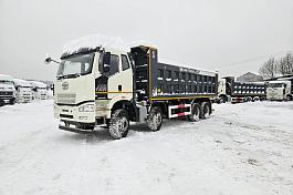 Самосвал FAW J6 (8х4) б/у (2022 г., 25 306 км)(6079)