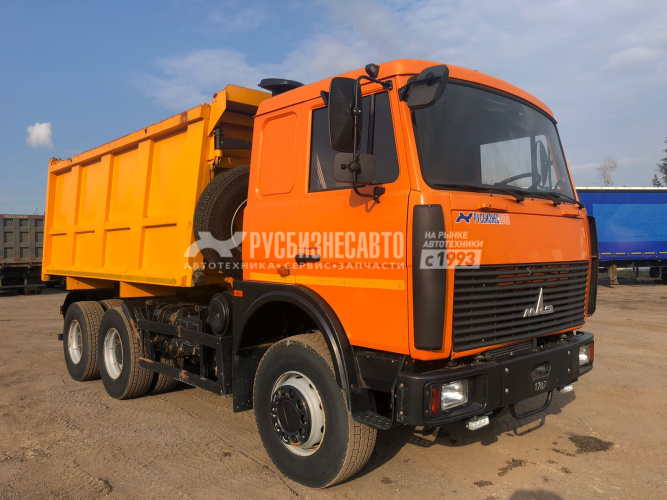 Купить МАЗ 5516X5 - КУПАВА 673105 самосвал б/у (2018 г.,  7 959 км.)  в компании Русбизнесавто - изображение 0