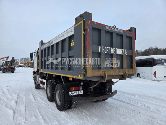 Купить Самосвал FAW J6 (6x6) б/у (2023 г., 77 629 км) (6711) в компании Русбизнесавто - изображение 9