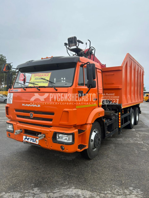 Купить КМУ Ломовоз КАМАЗ-65115-3094-48 манипулятор VM10M74 б/у (2024 г., 32 773 км., 28 м.ч.)(8925) в компании Русбизнесавто - изображение 8