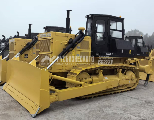 Купить Бульдозер гусеничный ZOOMLION ZD220-3 (кондиционер, гусеница 560мм, трёхзубый рыхлитель) в компании Русбизнесавто - изображение 0