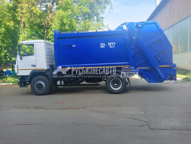 Купить КО-427-37 NEW на шасси МАЗ-5340С2-585-013 мусоровоз,задняя загрузка, 16м3  в компании Русбизнесавто - изображение 2