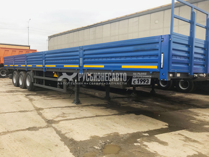 Купить ТЗА 588513-0810210-07 полуприцеп бортовой, ССУ 1150, оси ПЛАНТ в компании Русбизнесавто - изображение 1