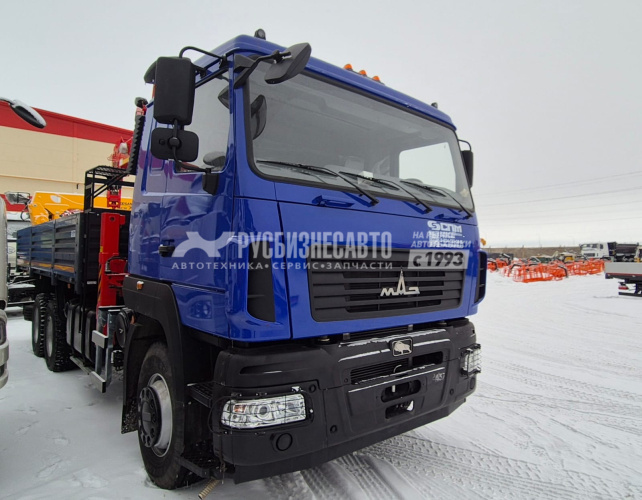 Купить КМУ МАЗ 631228-8575-012 (Евро-5) + HANGLIM KS2056SM верх.упр. + борт сталь 6,6м. в компании Русбизнесавто - изображение 9
