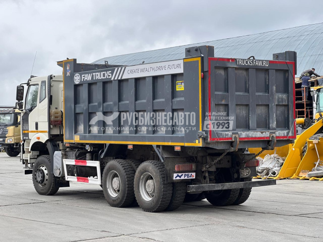Купить Самосвал FAW J6 (6x6) б/у (2023 г. 24 457 км)(6774) в компании Русбизнесавто - изображение 4
