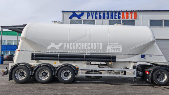 Купить ППЦ материаловоз (цемент, мука, комбикорм)  ISO PAKCS SSL (38 м3, 3 оси BPW, без компр) в компании Русбизнесавто - изображение 3