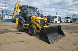Экскаватор-погрузчик New Holland B80B б/у (2020 г., 4 386 м.ч.)(0848)