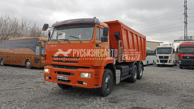 Купить Самосвал КАМАЗ 6520-B5 б/у ДВС Cummins (2022 г.,19 605 км.)(7473) в компании Русбизнесавто - изображение 7