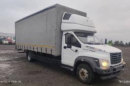 ГАЗОН NEXT (2824LN) штора с воротами б/у (2023 г.в., 207 383 км.)(0336)Сбер комиссия