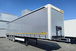 Полуприцеп шторный WIELTON NS3K NS-3, 3 оси SAF, ворота, б/у (2023 гв)(2404)