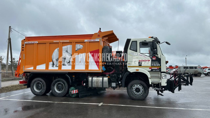 Купить 7881 (Аналог ЭД-405) (КДМ) на базе самосвала FAW (ПС+ПМ+ЩС+ПО) отбор мощности от ДВС в компании Русбизнесавто - изображение 5
