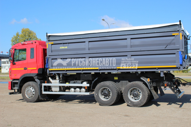 Купить JAC N350 Автомастер 658984-41 самосвал сельхозник 3-х сторонний 25м3, 6х4 в компании Русбизнесавто - изображение 1