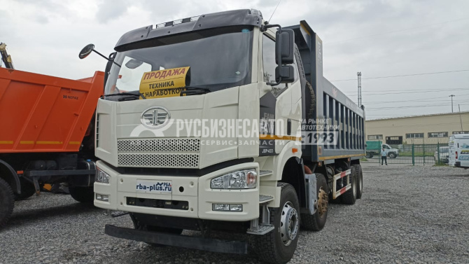 Купить Самосвал FAW J6 (8x4) б/у (2022 г., 20 721 км) в компании Русбизнесавто - изображение 4