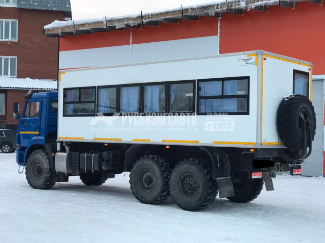 Купить Камаз 43118 Вахтовый автобус "АвтоСпецВан" 7721Т2-20 б/у (2019г., 72 000 км) в компании Русбизнесавто - изображение 2