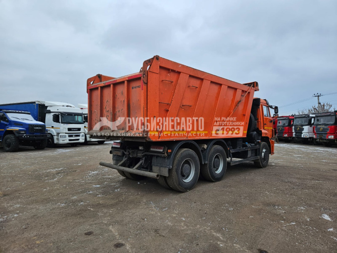 Купить КАМАЗ 6520-53 самосвал б/у (2021 г., 68 547 км.)(1446) в компании Русбизнесавто - изображение 4