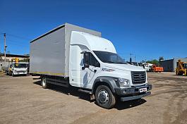 ГАЗ-C41RB3 Газон NEXT бортовой, шторный, два спальника, 10 т.(2023 г.в., 2 120 км.) (0585)