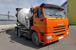 Автобетоносмеситель ТЗА, Камаз 65115, 7м3 б/у (2022 г., 22 478 км)(0391)