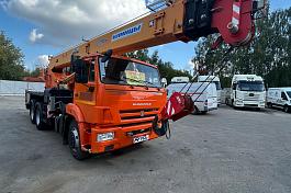 КС-55713-1К-3 автокран (Камаз 65115) б/у (2021 г.в. 17 680 км, 4 333 м/ч)(5831)