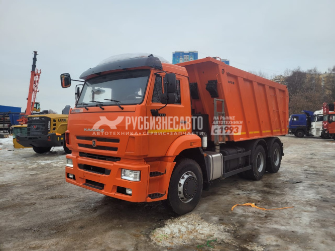Купить КАМАЗ 6520-53 самосвал б/у (2020 г., 89 655 км.)																																							 в компании Русбизнесавто - изображение 8
