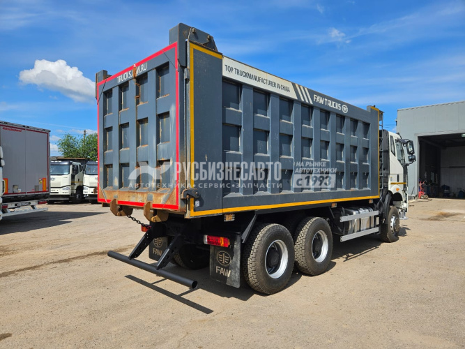 Купить Самосвал FAW J6 (6x4) б/у (2022 г., 53 087 км.) - новая резина (6696) в компании Русбизнесавто - изображение 4