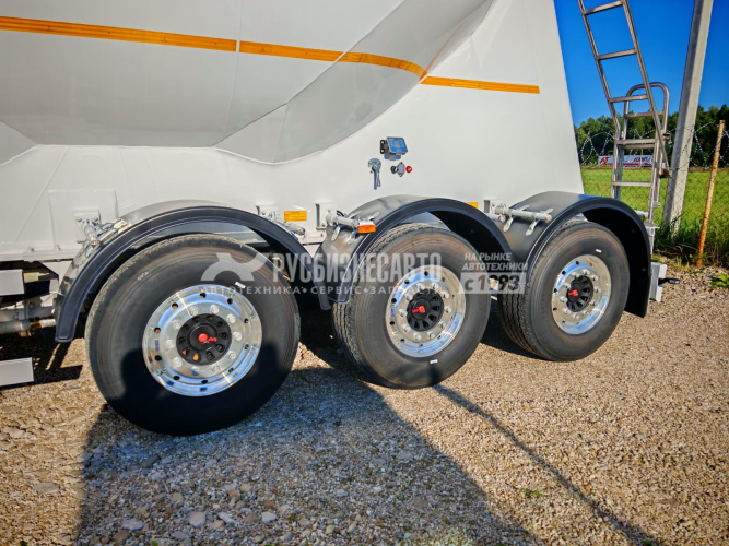 Купить ППЦ материаловоз (мука, комбикорм)  BULL (40 м3, 3 отс., алюминимй, 3 оси SAF, WABCO, без компр.) в компании Русбизнесавто - изображение 6