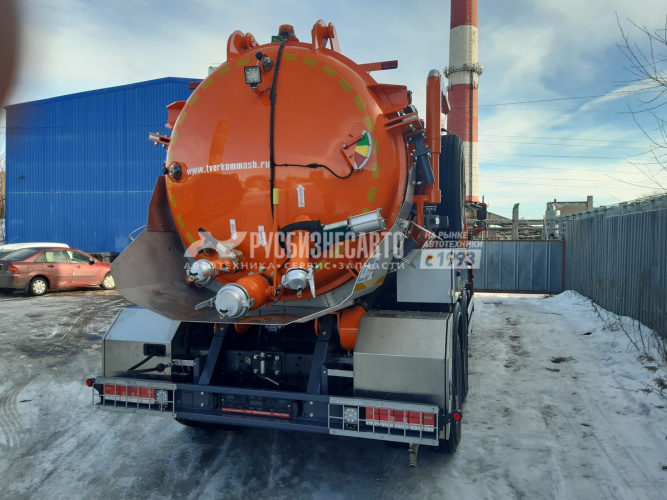 Купить ТКМ-620 (илосос КАМАЗ-65115, 10+1,5 м3, насос JUROP PVT-400 2600м3/час, сист. гидроразмыва) в компании Русбизнесавто - изображение 11