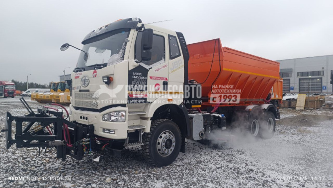 Купить 7881280 (Аналог ЭД-405) (КДМ) на базе шасси FAW с отбором мощности от ДВС (ПС 10+ПМ 12+ПО+ЩО) в компании Русбизнесавто - изображение 6