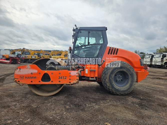 Купить Каток грунтовый HAMM 3412 б/у ( 2017г.; 10 575 м/ч) (3596) в компании Русбизнесавто - изображение 6