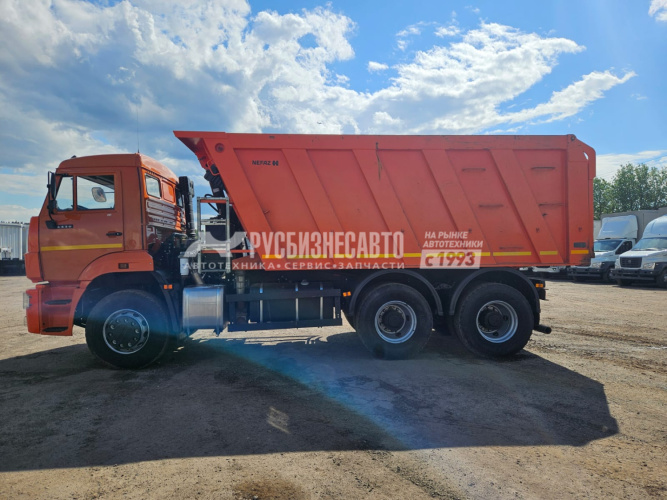 Купить КАМАЗ 6520-53 самосвал б/у (2023 г., 32 307км.)(0032)(новая резина) в компании Русбизнесавто - изображение 6