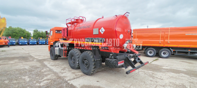 Купить АКН-10 КАМАЗ 43118 (вакуум,10 м3, насос КО-505, ДОПОГ, мод. 4672G2-30) в компании Русбизнесавто - изображение 7