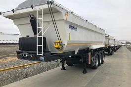 UAT-STRP-2728.01 Полуприцеп самосвальный, V-27-29 м3 (Hardox), оси TRAX, ССУ 1200