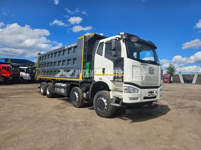 Купить Самосвал FAW J6 (8x4) б/у (2023 г.в. 48 897  км.)(1245) в компании Русбизнесавто - изображение 0