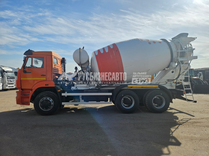 Купить Автобетоносмеситель 5814Z9 на шасси КАМАЗ 6520 6х4 б/у (2022 г., 47 536 км., 6 801 м.ч.)(1468) в компании Русбизнесавто - изображение 9