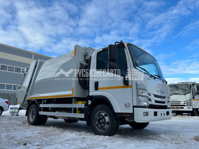 Купить KAT-8 на шасси Isuzu NQR90 (ТКМ-483) Мусоровоз задн. загрузка в компании Русбизнесавто - изображение 3