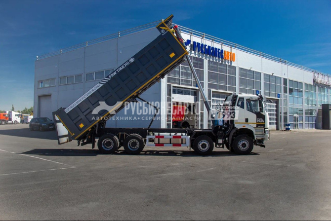 Купить FAW Самосвал 3310 (8х4) c П-образным кузовом Tianma 26м3 в компании Русбизнесавто - изображение 4