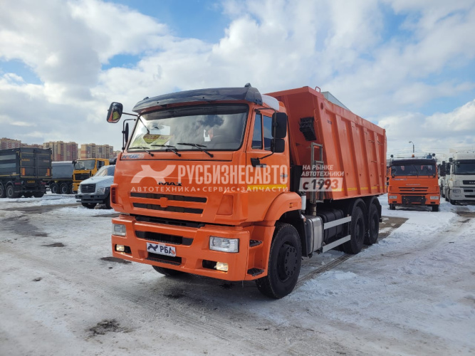 Купить КАМАЗ 6520-53 самосвал б/у (2020 г., 73 932 км.) в компании Русбизнесавто - изображение 0