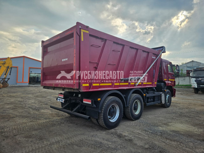 Купить КАМАЗ 6520-B5 самосвал ДВС Cummins б/у (2023 г., 40 002 км.)(9732) - новая резина зад. ось в компании Русбизнесавто - изображение 3