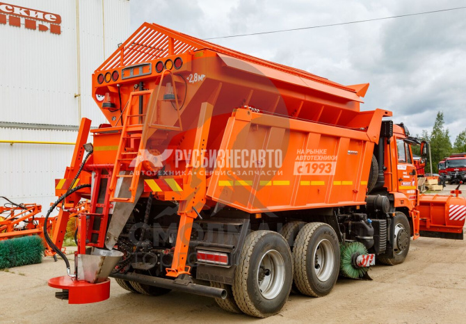 Купить 7881021 на самосвале Камаз-65115 (ПС-8,5+отвал-3+щетка) (КДМ) в компании Русбизнесавто - изображение 1