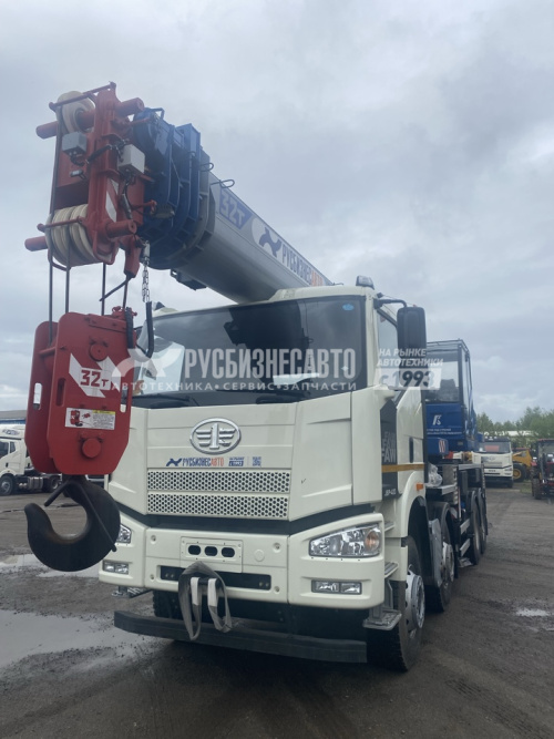 Купить КС 55729-7В автокран 32 т. (FAW-3310) ОВОИД колесная формула 8х4 в компании Русбизнесавто - изображение 29