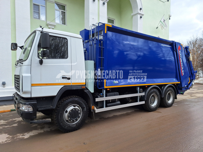 Купить KAT-22S на шасси МАЗ 631226-585-042 (ТКМ-430) Мусоровоз задн загрузка, портал в компании Русбизнесавто - изображение 5