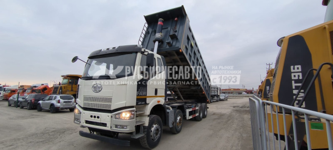 Купить Самосвал FAW J6 (8х4) бу (2022 г.в., 35 673 км)...8736 в компании Русбизнесавто - изображение 7