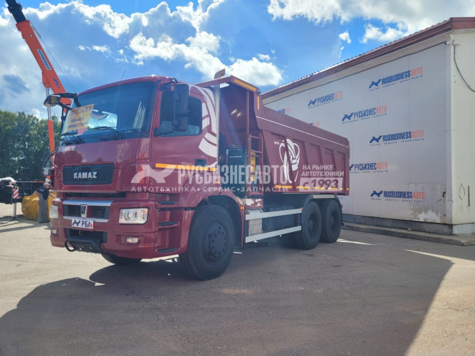 Купить КАМАЗ 6580-87 (S5) самосвал  б/у (2020 г., 95 464 км.) в компании Русбизнесавто - изображение 0