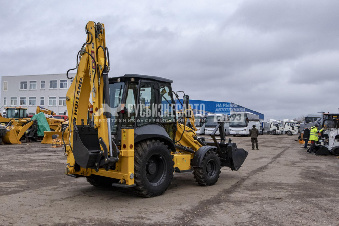 Купить Экскаватор-погрузчик New Holland B80C (с вилами, Индия) – 2025 в компании Русбизнесавто - изображение 3