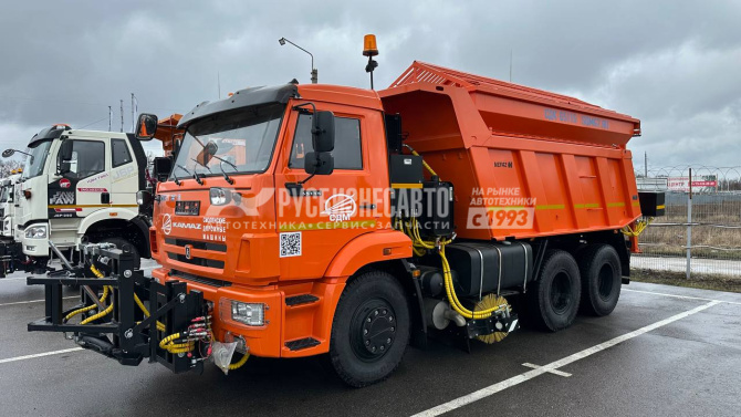 Купить СДК-65115К (КДМ) на базе самосвала КАМАЗ 65115(ПС+ЩС+ПМ+ПО) (возможна разукомплектация ПС/ПМ) в компании Русбизнесавто - изображение 3