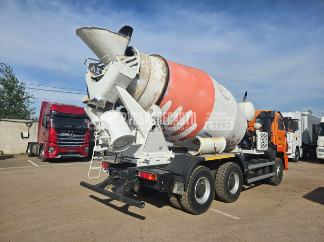 Купить Автобетоносмеситель 5814Z9 на шасси КАМАЗ 6520 6х4 б/у (2022 г., 47 536 км., 6 801 м.ч.)(1468) в компании Русбизнесавто - изображение 6