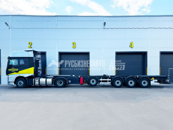 Купить Полуприцеп контейнеровоз ORTHAUS C4, под контейнер 45 ft, ССУ 1100 в компании Русбизнесавто - изображение 4