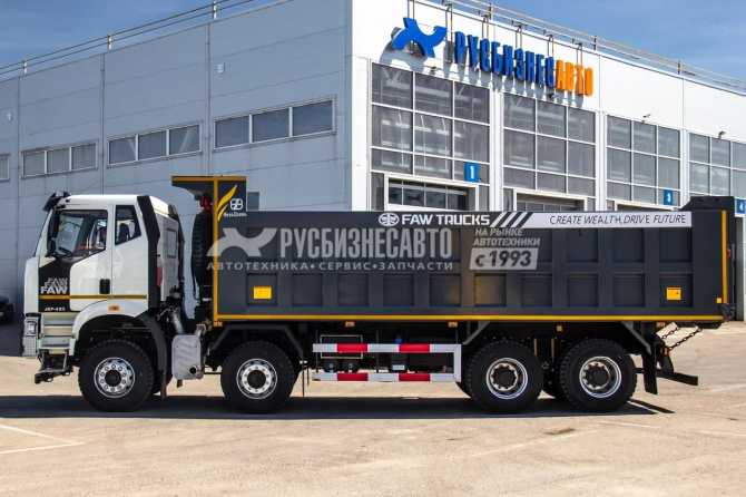 Купить FAW Самосвал 3310 (8х4) c П-образным кузовом Tianma 26м3 в компании Русбизнесавто - изображение 3