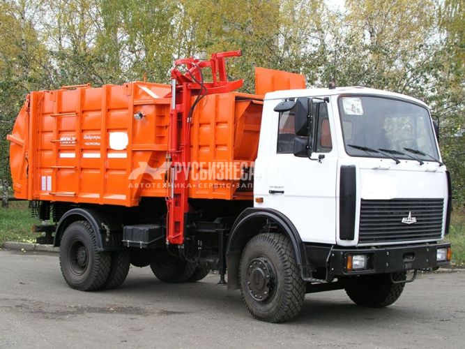 Купить МК-3551-03 на шасси МАЗ-5340С2-585-013 Мусоровоз (каркас) в компании Русбизнесавто - изображение 9