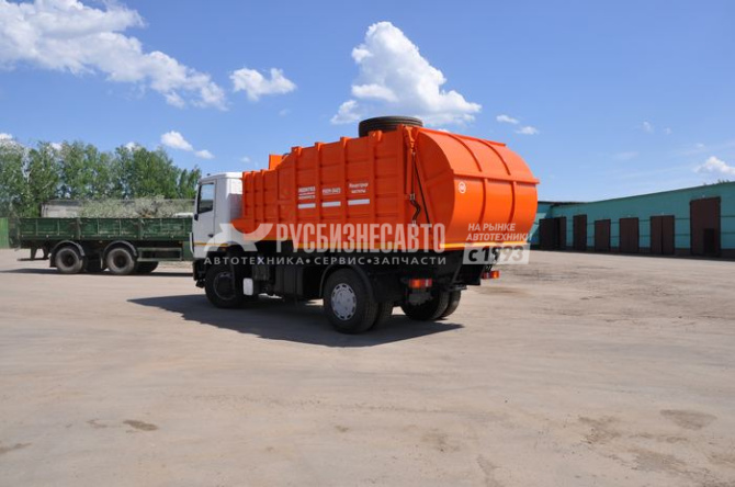 Купить МК-3551-03 на шасси МАЗ-5340С2-585-013 Мусоровоз (каркас) в компании Русбизнесавто - изображение 7